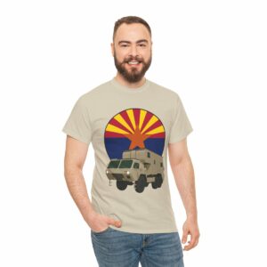 Arizona Dragon Wagon T-Shirt (Black Outline)